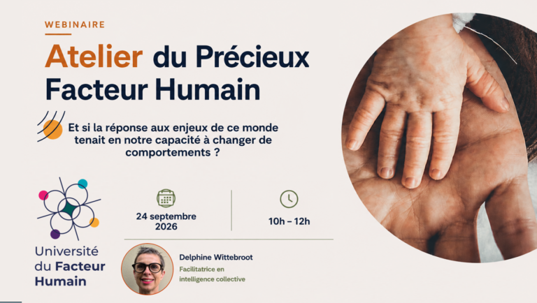 visuel Atelier du Précieux Facteur Humain